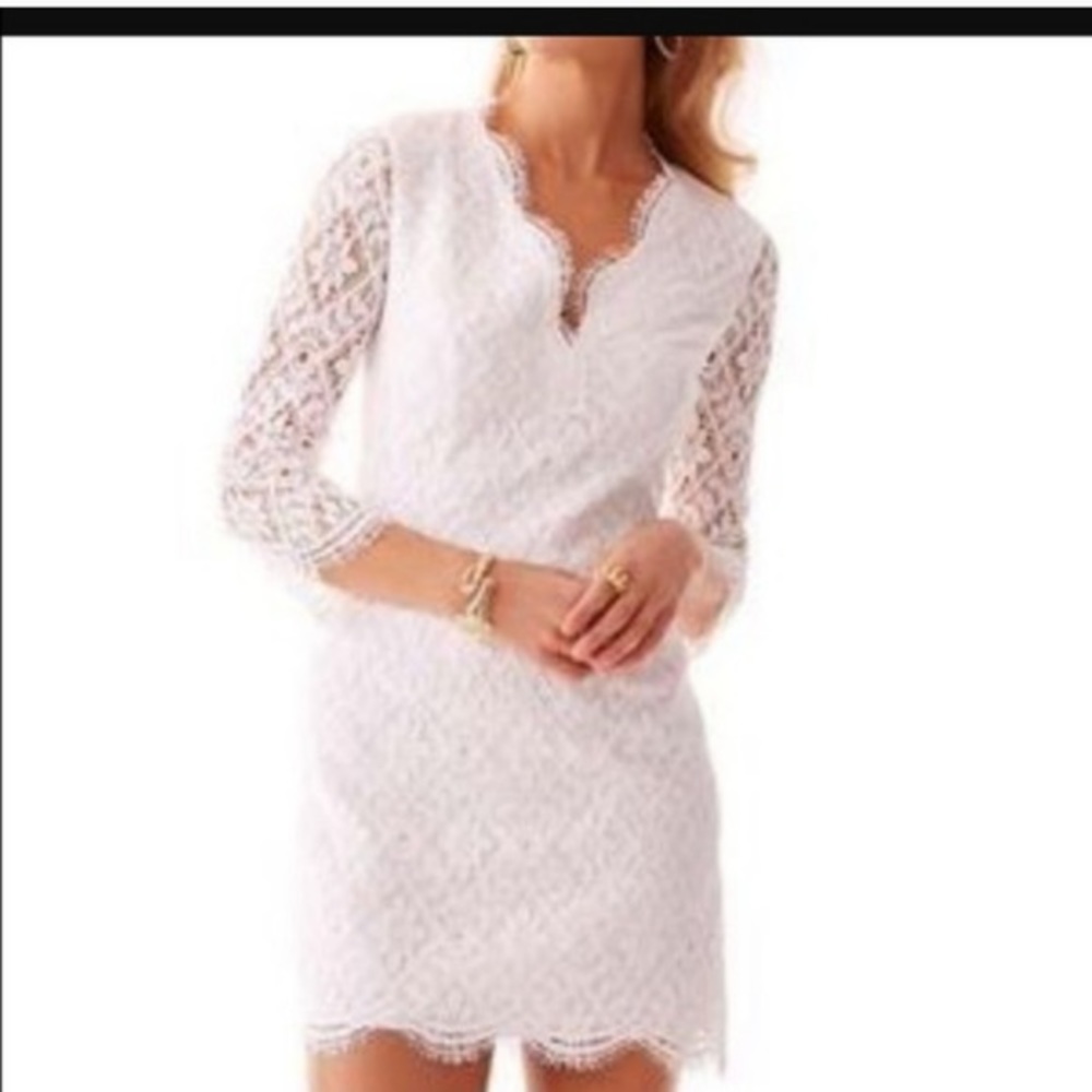 Lilly Pulitzer Meryl diamond lace dress